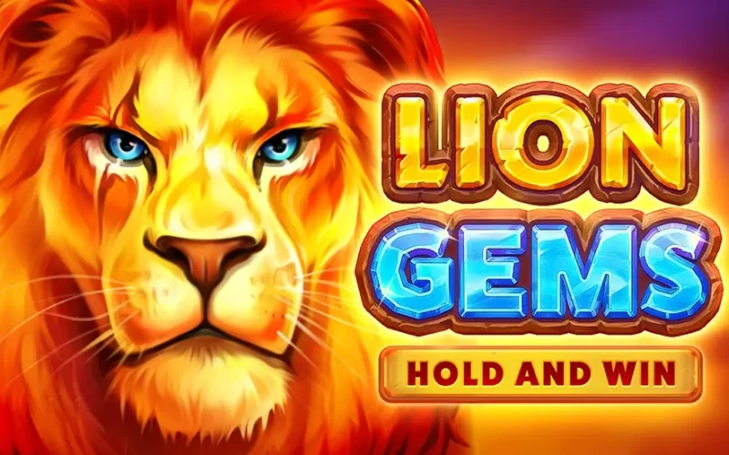 Roar to victory in Lion Gems Hold and Win at Seven Casino.