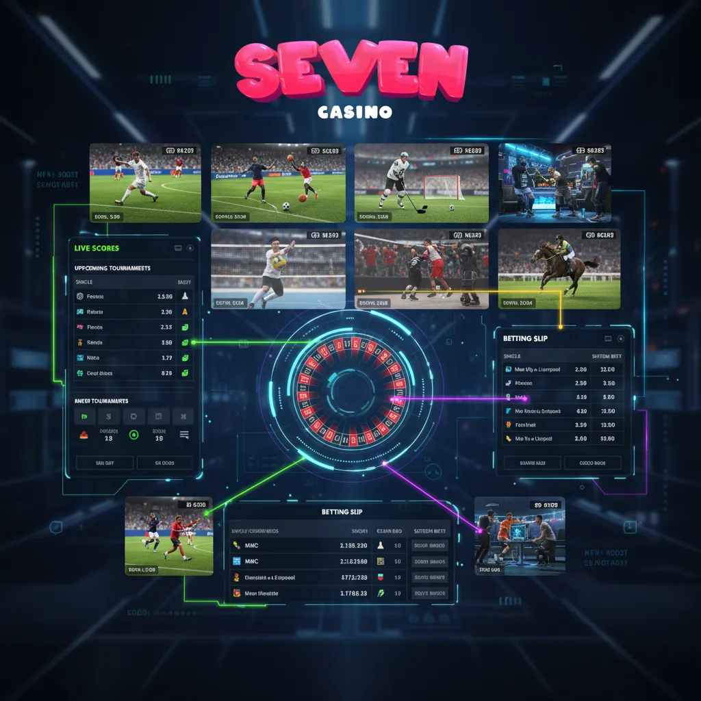 Sports betting page with pre-match and live odds for football, basketball, hockey, tennis, MMA, eSports, and horse racing.