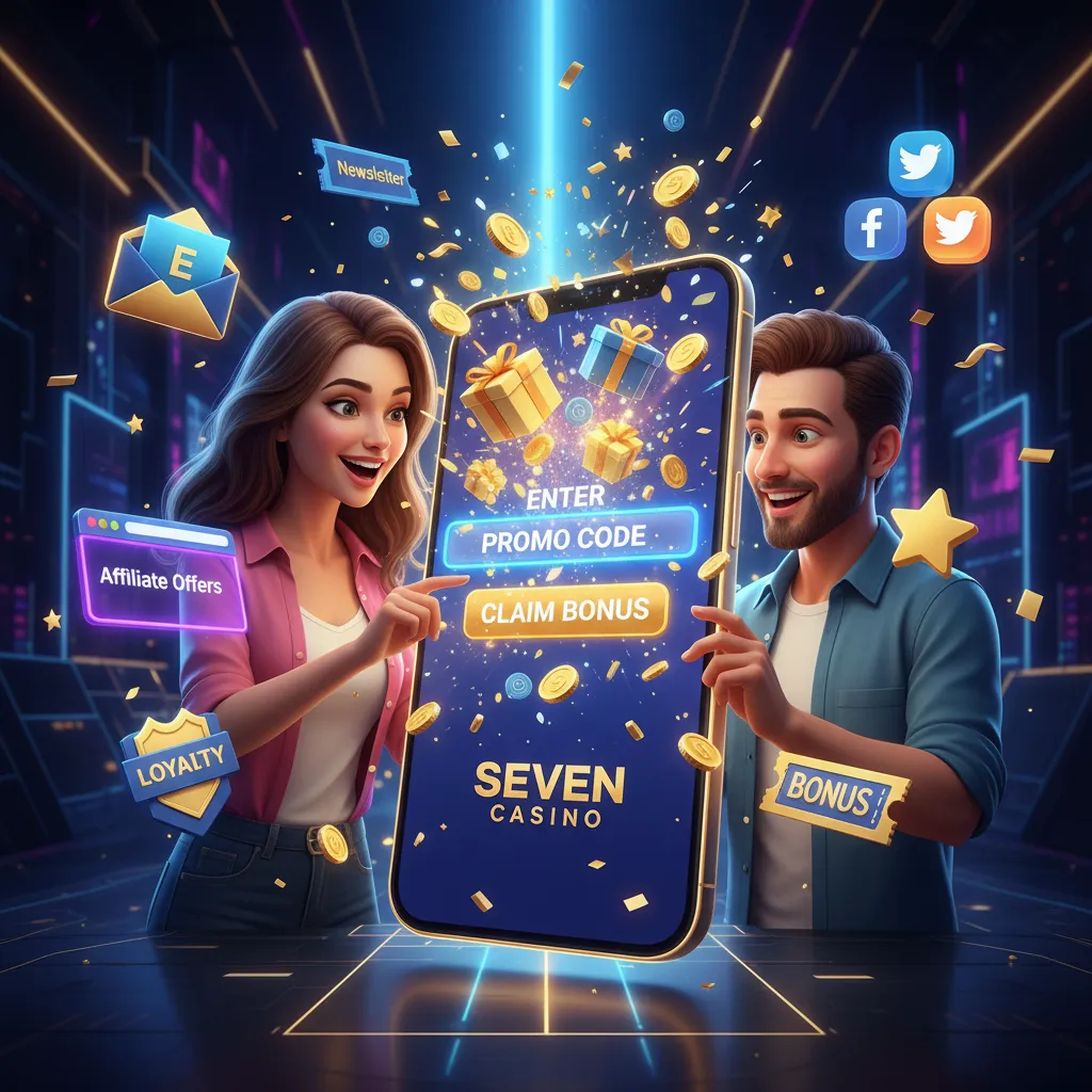 List of sources for Seven Casino promo codes: official site, affiliate pages, email, loyalty promos, social media and forums.